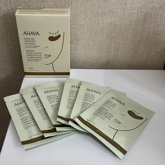 COPY - AHAVA DEAD SEA OSMOTER EYE MASK SET OF 6 X 2 PACKS - Picture 4 of 4
